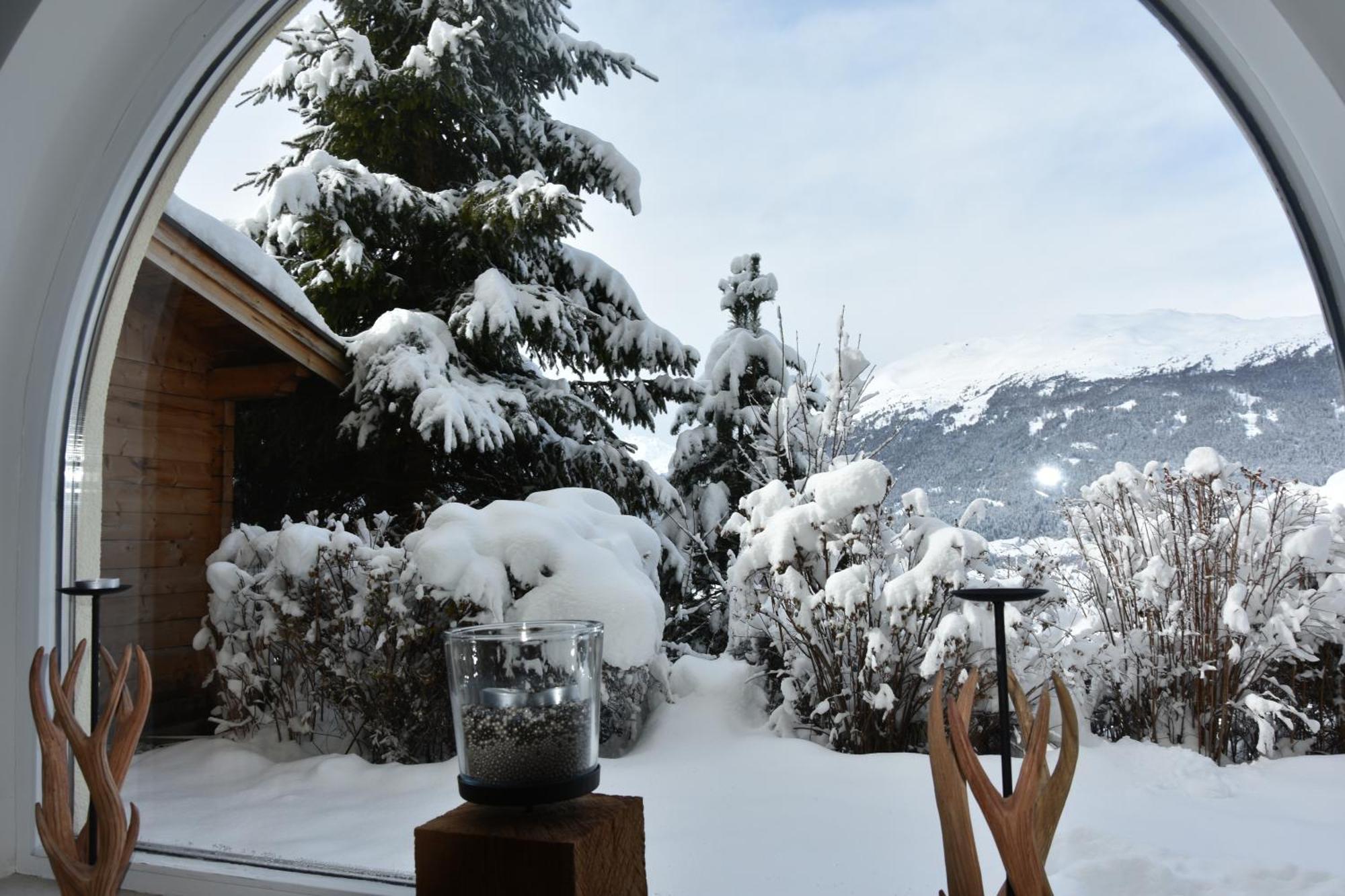 Wellness Aparthotel Panorama Alpin - Ferienwohnungen Jerzens Im Pitztal Exterior foto